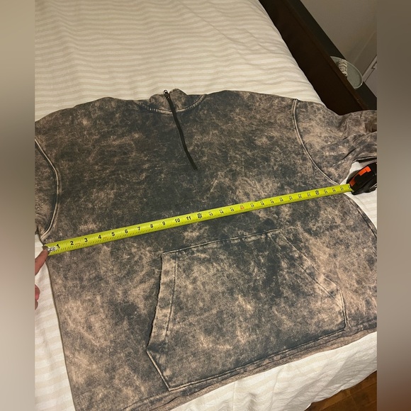 NEW WITH TAG | Men’s Zara Distressed 1/4 Zip Sweater - Picture 6 of 6